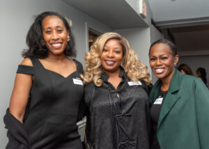 Women at Bridges to Independence fundraiser ball