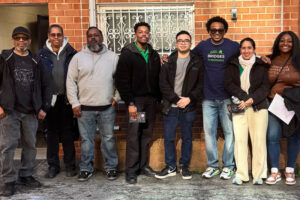 Democracy Federal Credit Union assisted in organizing the Shelter pantry for Dr. Martin Luther King Jr. Day of Service