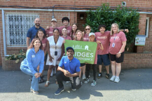 Valley Ridge Church, “The First Baptist Church of Lewisville, Texas helped Bridges with reorganizing the pantry.